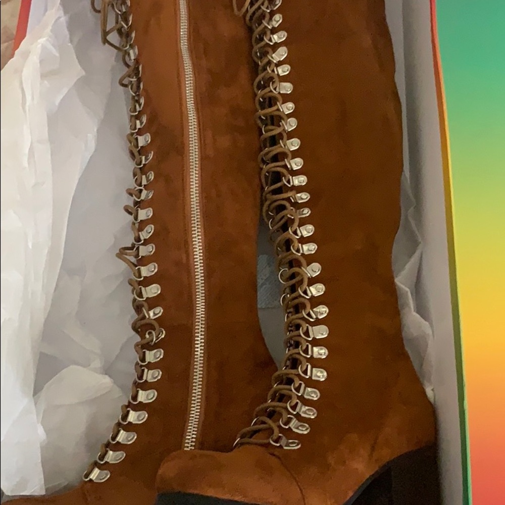 Current Mood Dollskill Rust Willow Boots